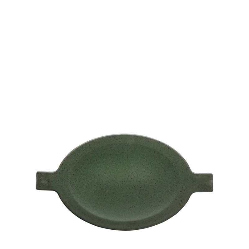Wings Green - Oval Lid
