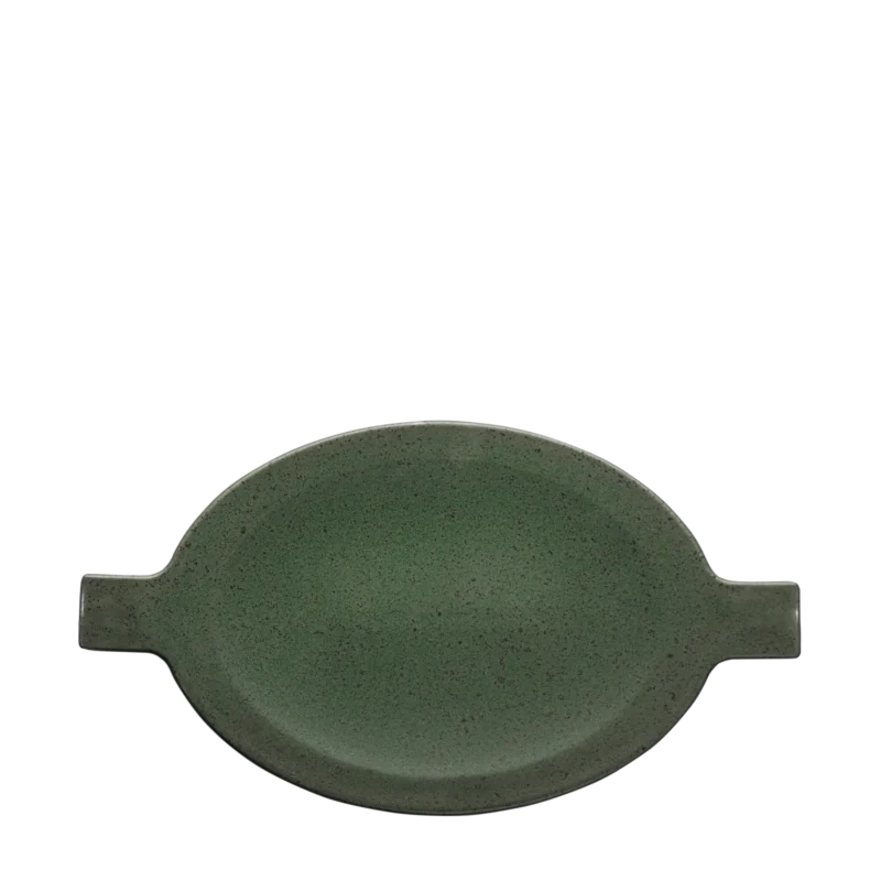 Wings Green - Oval Lid