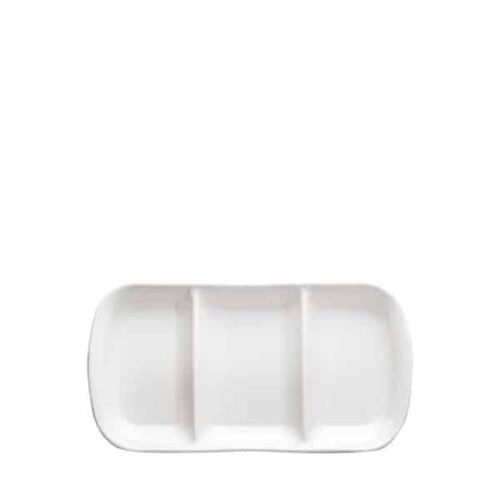 Divided Plate - 3 compartments