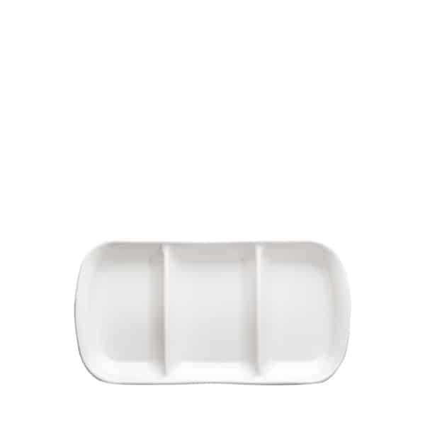 Divided Plate - 3 compartments
