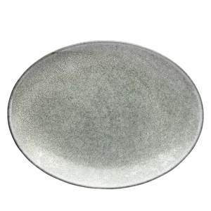 Black Fog - Oval Plate