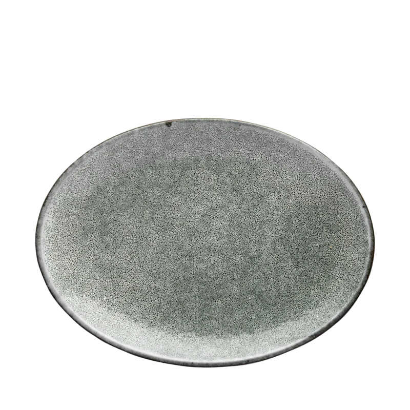 Black Fog - Oval Plate