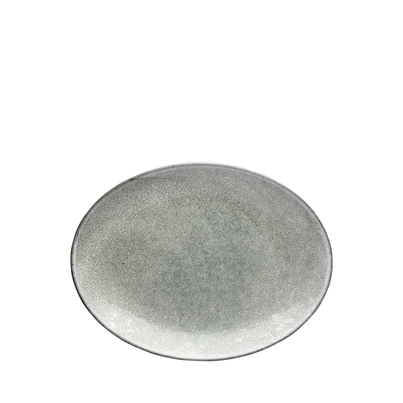 Black Fog - Oval Plate