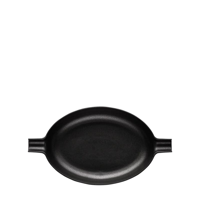 Wings Black – Oval Pot