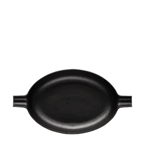 Wings Black – Oval Pot