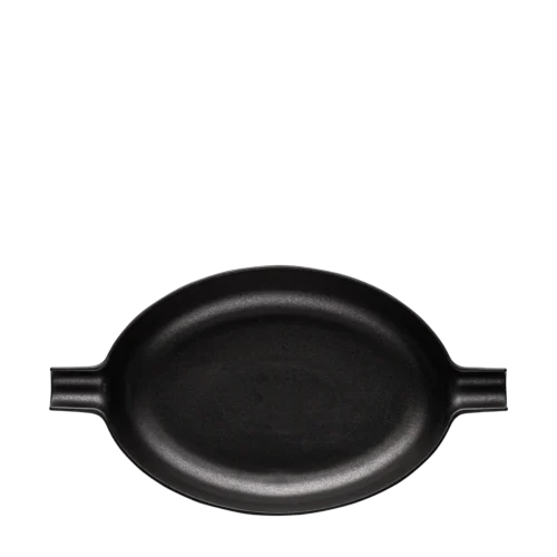 Wings Black – Oval Pot