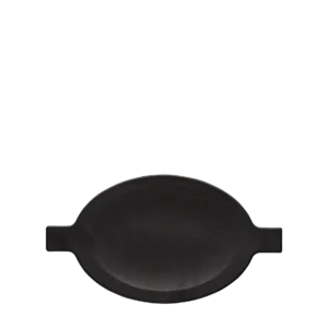 Wings Black – Oval Lid